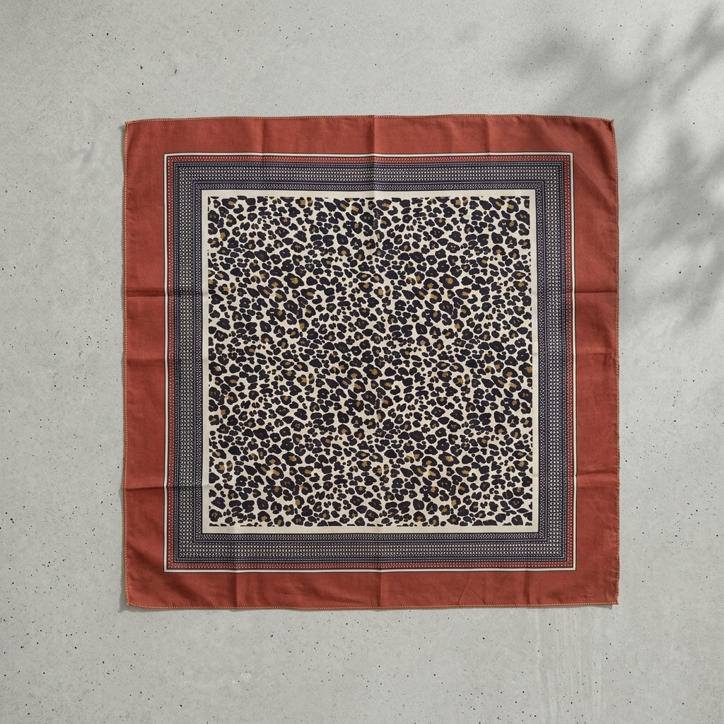 Leopard Print Bandana