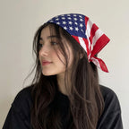 American Flag Design Bandana